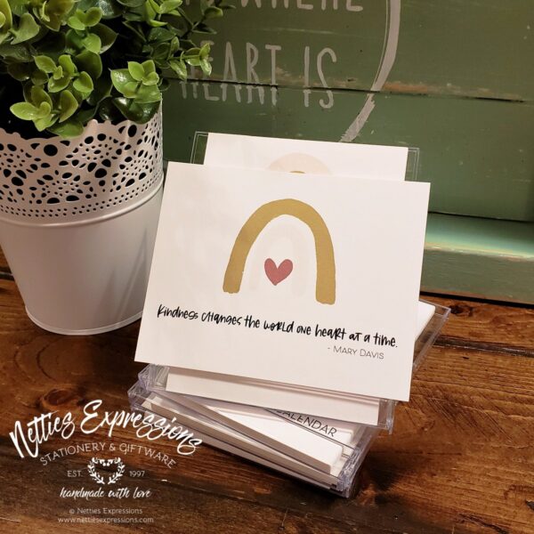 2021 Desktop Calendar - Rainbows of Kindness - Netties Expressions