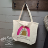 Kindnessisfreepink-totebag Kindness is Free - Recycled Cotton Tote Bag - Netties Expressions