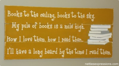 Library sign Library sign
