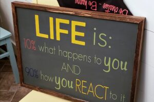 Life is 16x22 framed Life is 16x22 framed