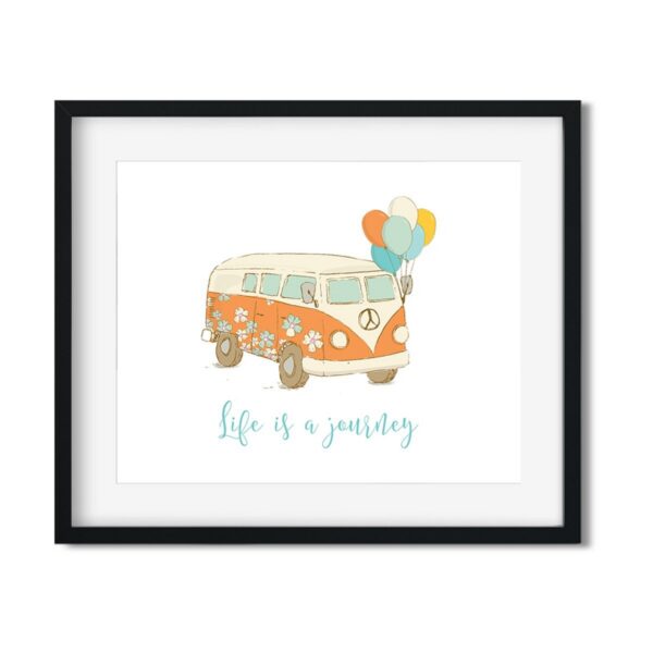 Life is a Journey - Art Print - Netties Expressions Prints