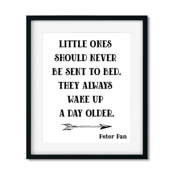 Little-ones-should-never-be-sent-to-bed-8x10-Frame_d2f8da1f-429e-4763-b573-8993c429dc11 Little ones should never be sent to bed - Art Print - Netties Expressions Prints