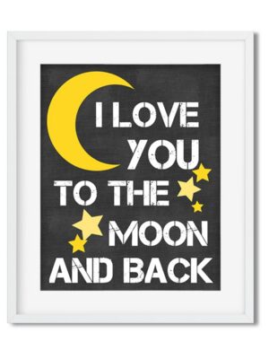 Love-you-more-8x10-Frame_3cb03c3f-4d6e-48a4-ab1f-51f32a746611 Love you to the moon and back - Art Print - Netties Expressions Prints