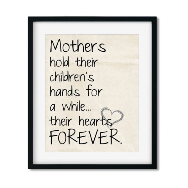 Mother_s-hold-their-children_s-hands-8x10-Frame_8ff8b7a4-8446-4773-b35f-69e9af3d944e Mother's Love - Art Print - Netties Expressions Prints