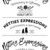 Netties-Expressions-Second-Samples_ed005fbd-ec8c-4872-8e4c-45e94a3e0c57 Custom Black and White Logo Design - Netties Expressions