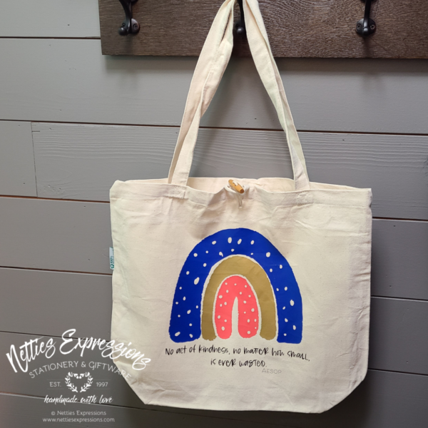 Noactofkindness-totebag No Act of Kindness - Recycled Cotton Tote Bag - Netties Expressions