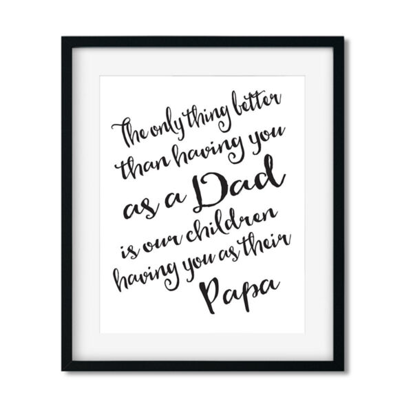Papa - Art Print - Netties Expressions Prints
