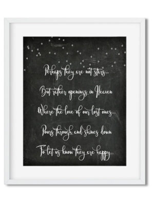 Perhaps-they-are-not-the-stars-8x10-frame_ed33dacd-fe72-47b0-b247-2270d0a95509 Perhaps they are not stars - Art Print - Netties Expressions Prints