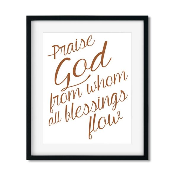 Praise God - Art Print - Netties Expressions Prints