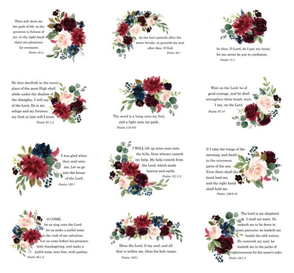 2021 Desktop Calendar - Psalms - Netties Expressions