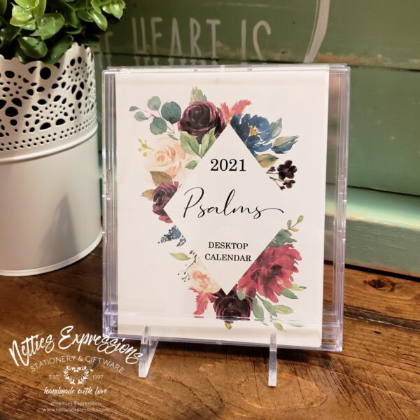 2021 Desktop Calendar - Psalms - Netties Expressions