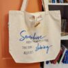 Resizer_16219559032940 Somewhere Above the Clouds - Recycled Cotton Tote Bag - Netties Expressions