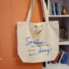 Resizer_16219559032941 Somewhere Above the Clouds - Recycled Cotton Tote Bag - Netties Expressions