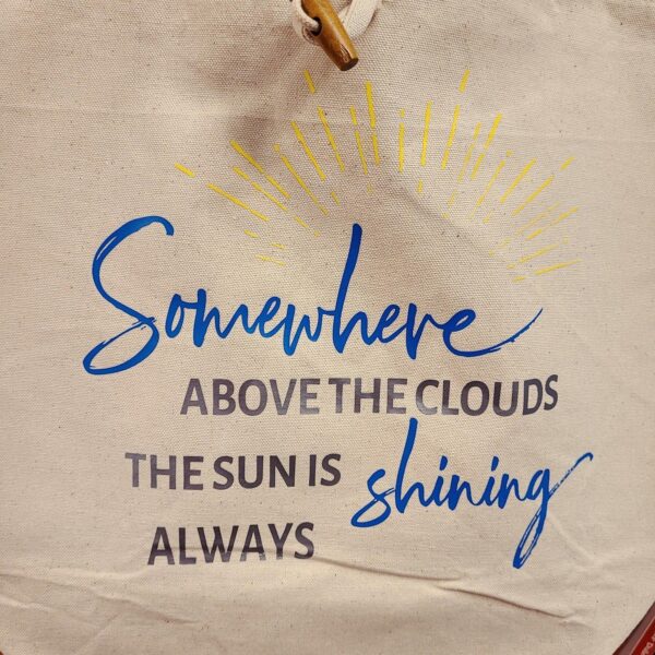 Resizer_16219559032943 Somewhere Above the Clouds - Recycled Cotton Tote Bag - Netties Expressions