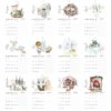 2022 Rustic Seasonal Slim Wall Calendar - Netties Expressions