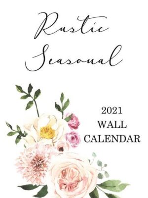 RusticSeasonalWallCalendar-FrontCover_753c3ab9-3643-4814-9c2c-6e768bfb1f3d 2022 Rustic Seasonal Slim Wall Calendar - Netties Expressions