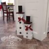 Rustic_Snowmen_-_white-2_184d8703-205c-4457-a764-78649dfbc9c1 Original Large Wooden Snowman - Netties Expressions