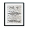 Serenity Prayer - Art Print - Netties Expressions Prints