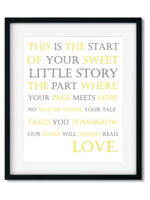 Sweet-Little-Story-8x10-frame_a6332cf0-8e37-4ef7-b805-176389b30046 Sweet Little Story - Art Print - Netties Expressions Prints
