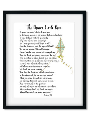 The Brave Little Kite - Art Print - Netties Expressions Prints