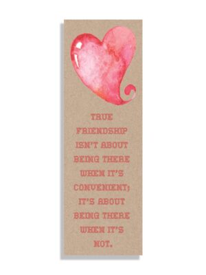 True-friendship-white_35b5ffc0-3191-45ea-8e8a-439674a3e66a True friendship - Bookmark - Netties Expressions