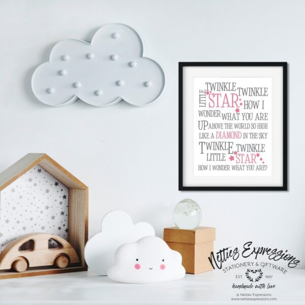 Twinkle_-twinkle-little-star-8x10-pink-and-grey-styled_79628508-2369-4b35-82bb-fa4260c93286 Twinkle Twinkle Little Star - Art Print - Netties Expressions Prints