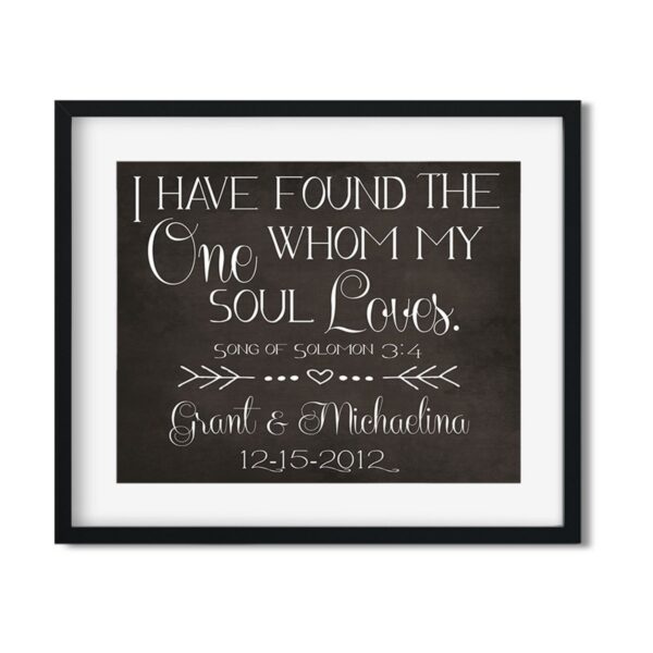 Wedding-Art-Print-8x10-Landscape-frame_55977ac1-6330-453c-99d8-8a88cdd5f34a Song of Solomon - Custom Wedding Art Print - Netties Expressions Prints
