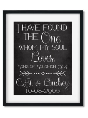 Wedding-Art-Print-8x10-Portrait-frame_0091c8e2-3894-4684-880b-4b2630b6556d Song of Solomon - Custom Wedding Art Print - Netties Expressions Prints