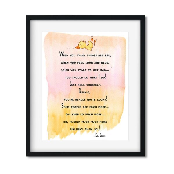 When you think things are bad - Art Print - Netties Expressions Prints