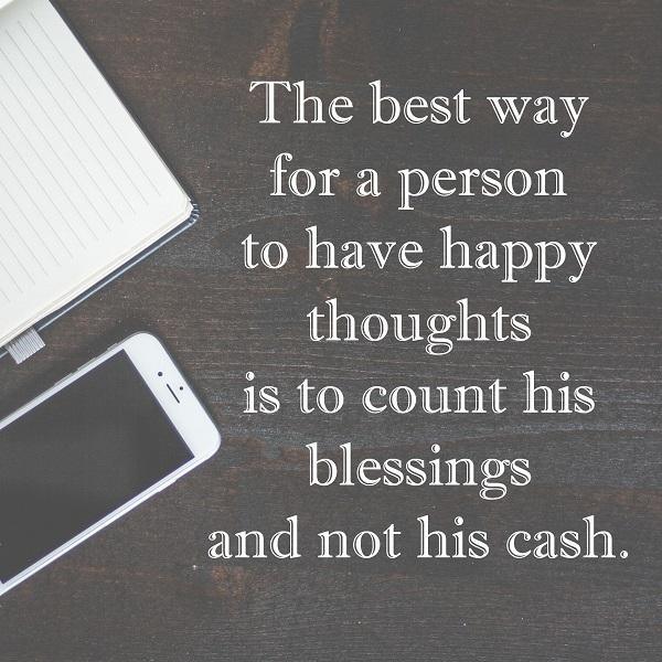 Inspirational Tuesday - The Best Way for a Person to Have Happy Thoughts - Netties Expressions