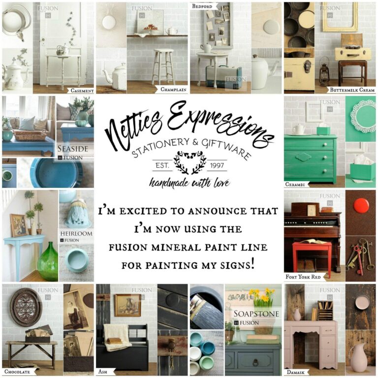 Fusion Mineral Paint - Netties Expressions