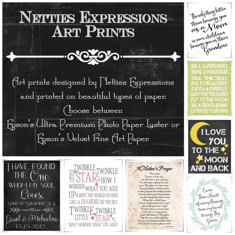 Major Changes to Netties Expressions Art Prints - Netties Expressions