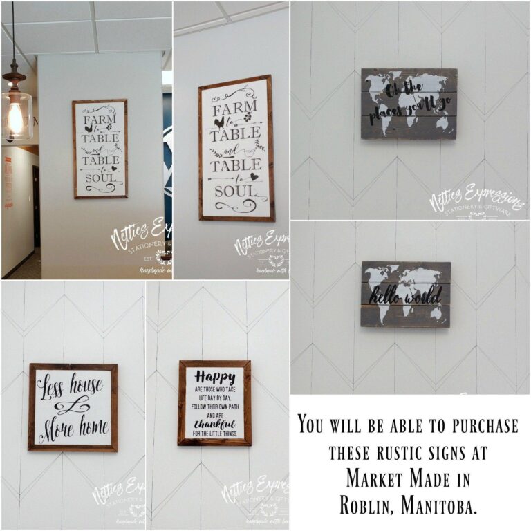 New items available at Market Made - Netties Expressions