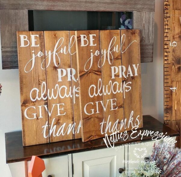 be-joyful-17x24-rustic-pallet-wood-sign-wood-signs_97ce139a-d88f-4dc8-81a8-f592bab07999 Be Joyful - Rustic Pallet Wood Sign - Netties Expressions