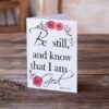 Be still and know - Greeting Card - Netties Expressions Cards