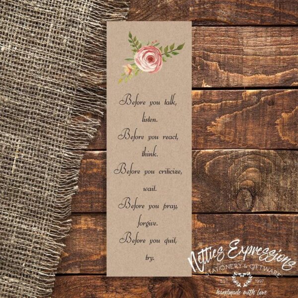 before-you-talk-bookmark-bookmark_7b925446-7abd-4329-9755-666fdc84b0d4 Before you talk - Bookmark - Netties Expressions