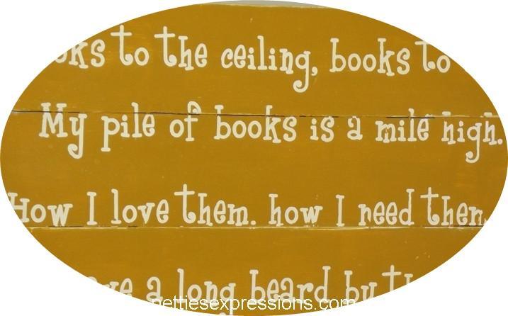 "I'll Have a Long Beard by the Time I Read Them" - Netties Expressions
