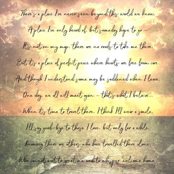 Inspirational Tuesday - There's a better place - Netties Expressions