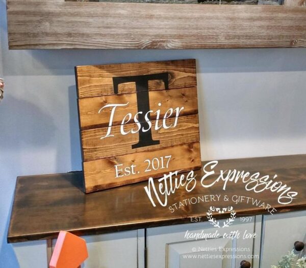 classic-monogram-14x15-rustic-pallet-wood-sign-wood-signs-2_7f7b25e2-5261-44e5-9c0e-f803e4c52a3f Classic Last Name Monogram - Rustic Pallet Wood Sign - Netties Expressions