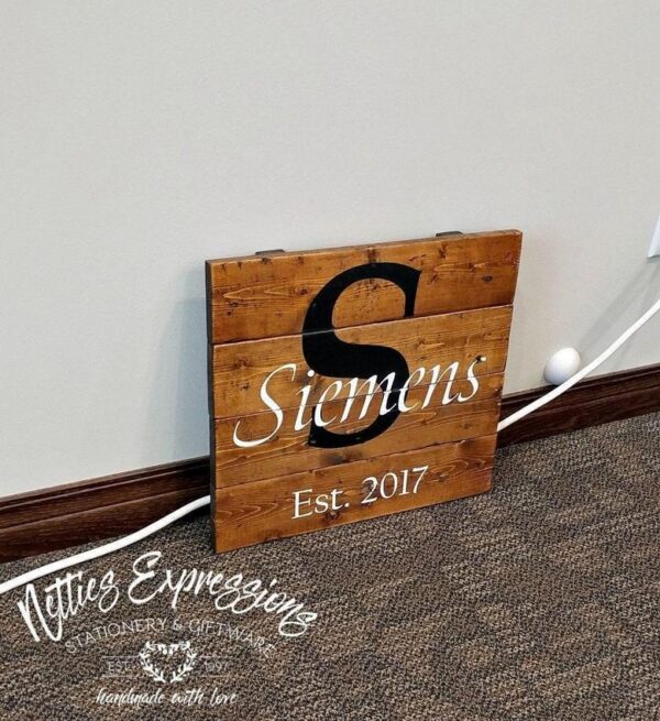 classic-monogram-14x15-rustic-pallet-wood-sign-wood-signs_919c4b71-cb17-4100-b405-754bb3a3fa02 Classic Last Name Monogram - Rustic Pallet Wood Sign - Netties Expressions