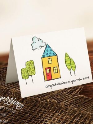 Congratulations on your new home - Greeting Card - Netties Expressions