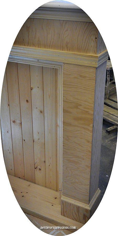 Building a "Faux" Fireplace - Netties Expressions