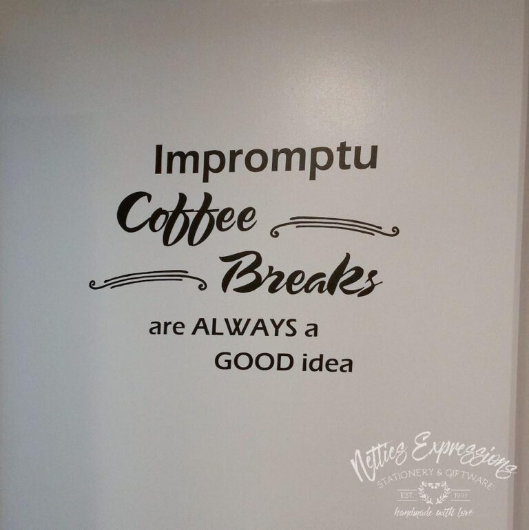 Impromptu Coffee Breaks - Netties Expressions