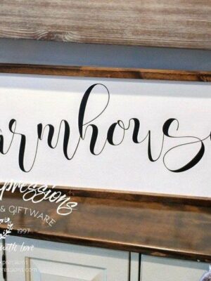 farmhouse-12x30-rustic-framed-wood-sign-wood-signs_1d7daada-d596-4459-a000-50c993e7254d Farmhouse - Rustic Wood Sign - Netties Expressions