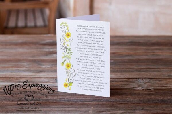 god-could-not-be-in-every-place-mother-birthday-card-cards_da708f91-3d28-4728-8f60-cdf725d6f99d God could not be in every place - Greeting Card - Netties Expressions Cards