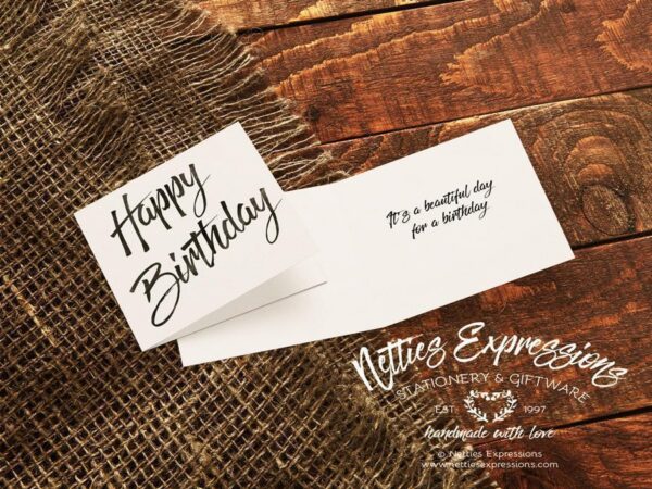 Happy Birthday - Greeting Card - Netties Expressions