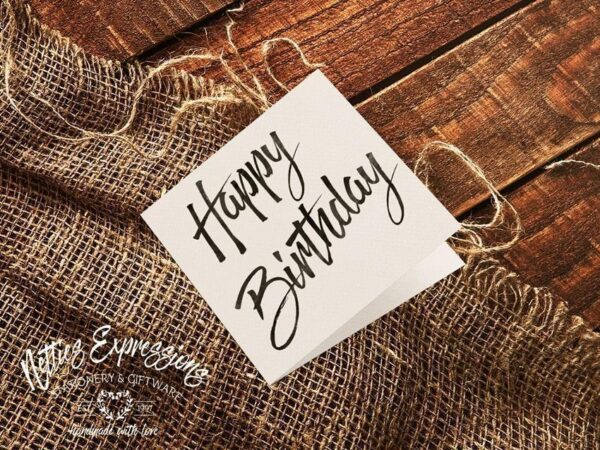 Happy Birthday - Greeting Card - Netties Expressions