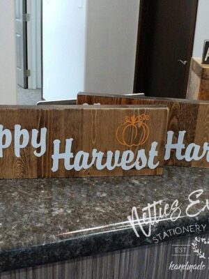 happy-harvest-4x12-rustic-harvest-wood-sign-wood-signs_60038071-3ba2-4e79-bd10-449be1c88658 Happy Harvest - Rustic Harvest Wood Sign - Netties Expressions