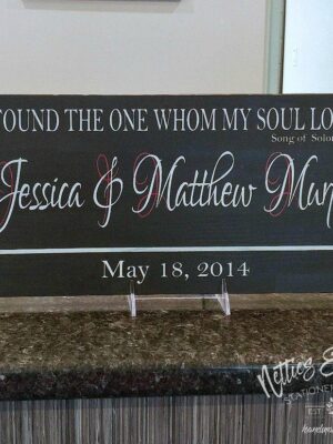 i-found-the-one-whom-my-soul-8x16-rustic-wood-wedding-sign-wood-signs_61515a63-1ed5-47c5-93c8-cac7325b9407 I found the one whom my soul - Rustic Wood Wedding Sign - Netties Expressions
