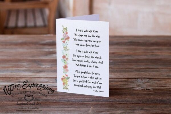 i-like-to-walk-with-grandma-birthday-card-cards-4_4a5c7b53-025f-47c6-9a09-6da42f1c5efd I like to walk with Grandma - Greeting Card - Netties Expressions Cards